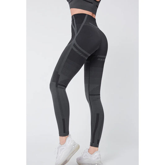 Sports yoga gym pants high waist