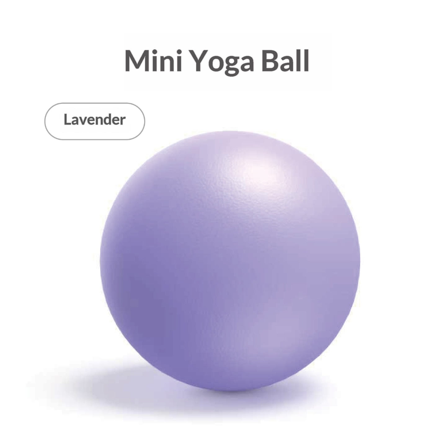 Pro-Grip 25cm Mini Yoga Ball – Anti-Burst & Frosted Stability Ball
