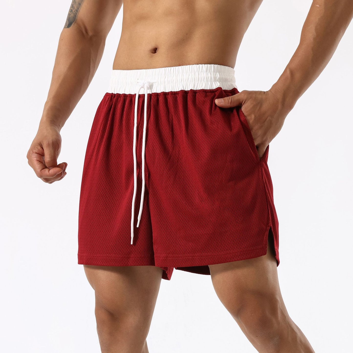 Men’s Quick‑Dry Muscle Workout Shorts – Breathable Training Fit