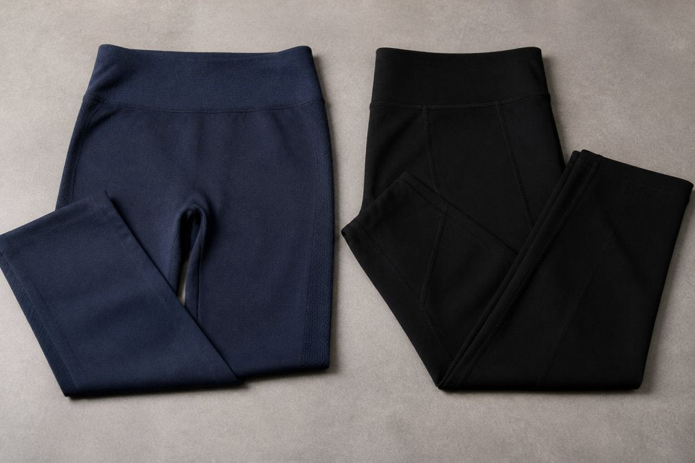 Seamless vs Seamed Workout Leggings for Sensitive Skin