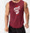 Men's summer workout vest in various colors with letter pattern, acetate fiber fabric, available in sizes M to XXL