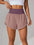 High-Waisted Ruffle Hem Shorts