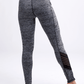 JupiterGear High-Waisted Pilates Leggings with Side Pockets & Mesh Pan