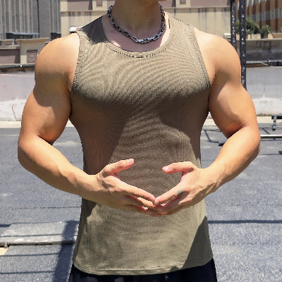 Men’s Elite "Core-Dry" Cotton Workout Tank