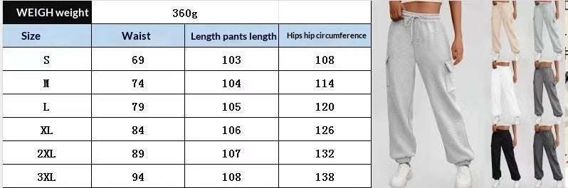 Male elastic-waist drawstring sweatpants in solid colors with wide-leg and loose fit design