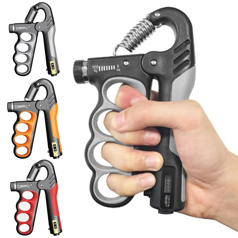 Professional Hand Gripper - 5-100kg Adjustable Strength