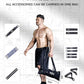Resistance Bands Bar Exercise Bands Attachment 38" Black Max Load 800Lb for Home Gym Workout Full Body Workout Power Lifting Fitness Bar
