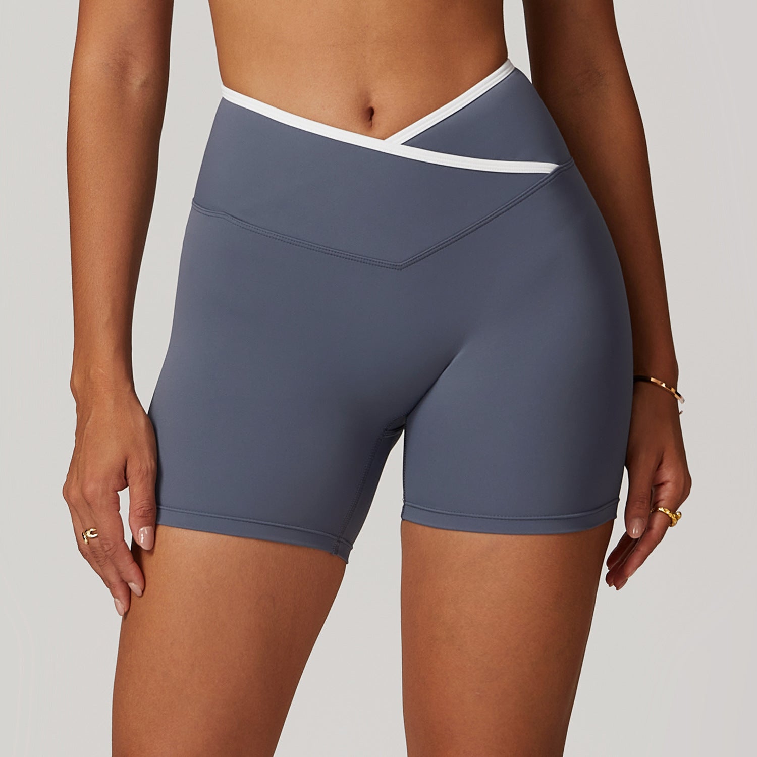 Zenith Nude-Feel Yoga Shorts – High-Waist Hip-Raise Sculpt