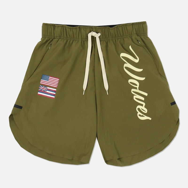 Speed‑Dry Athletic Running Shorts