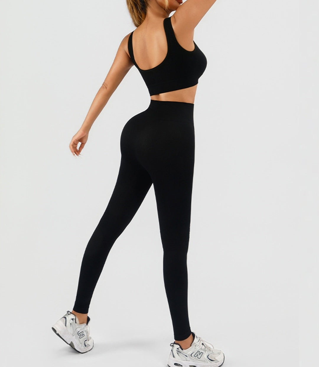 Seamless High Waist Gym Outfit