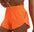 Women 3 inch athletic shorts high waist quick dry breathable running workout design with zipper pocket