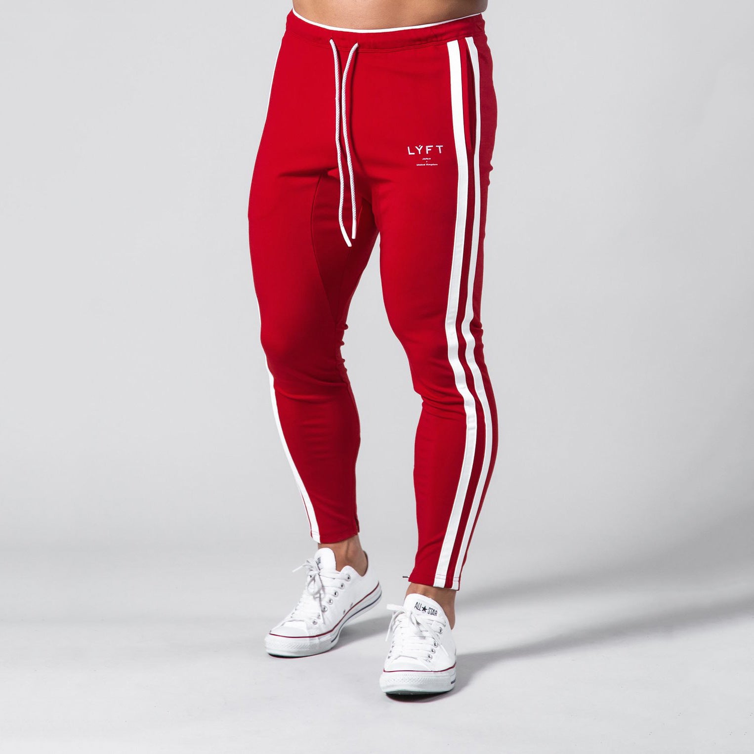 Men’s Premium Performance Cotton Workout Sweatpants - Black