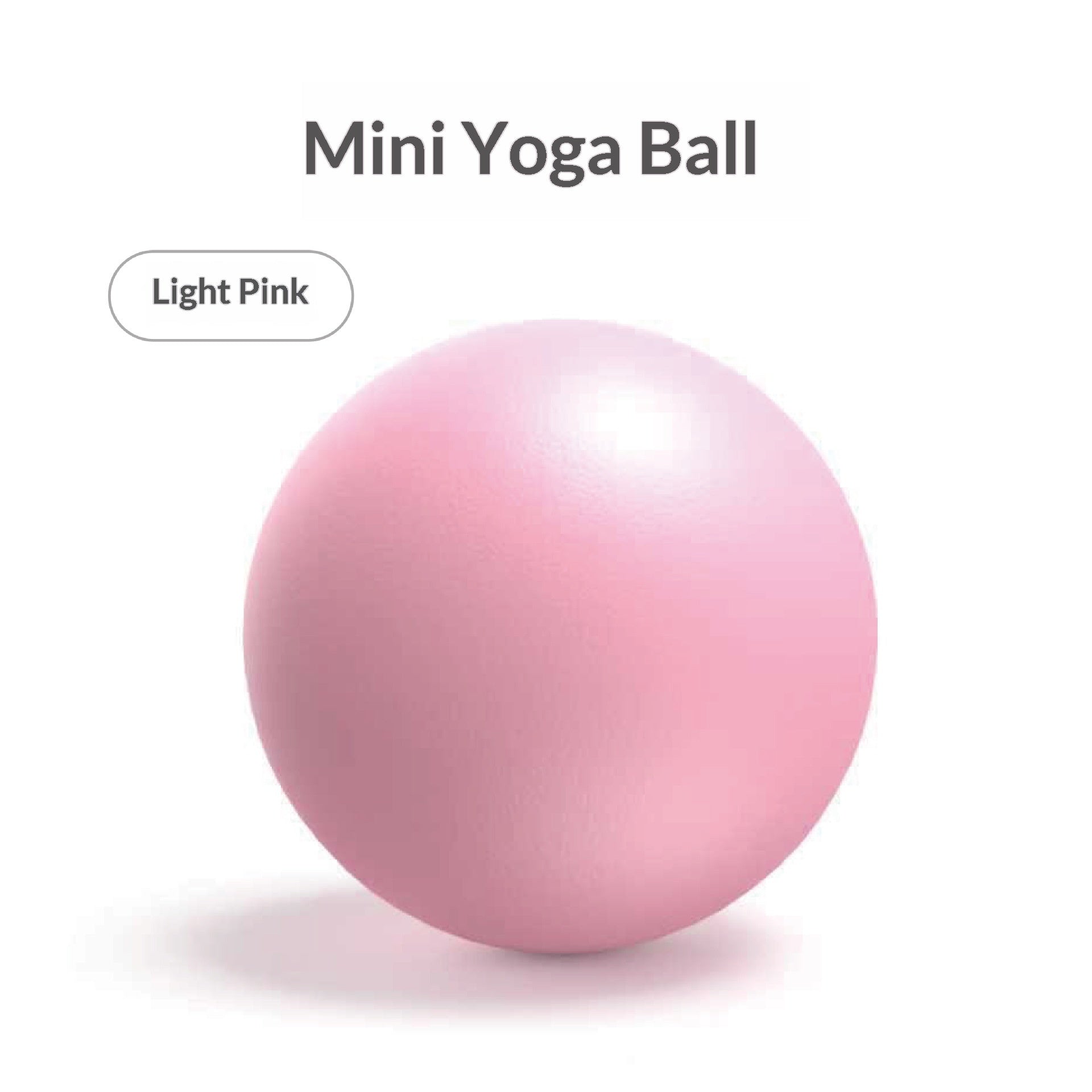 Pro-Grip 25cm Mini Yoga Ball – Anti-Burst & Frosted Stability Ball