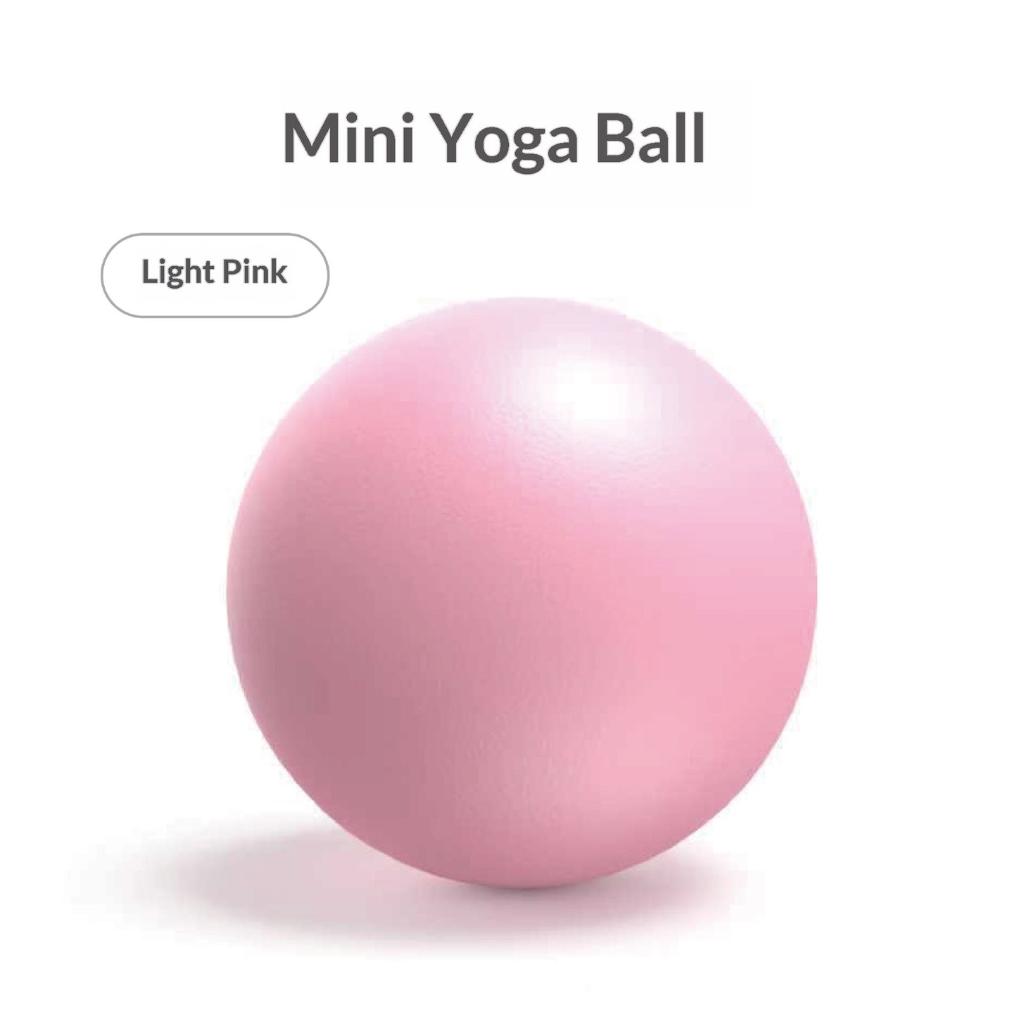 Pro-Grip 25cm Mini Yoga Ball – Anti-Burst & Frosted Stability Ball