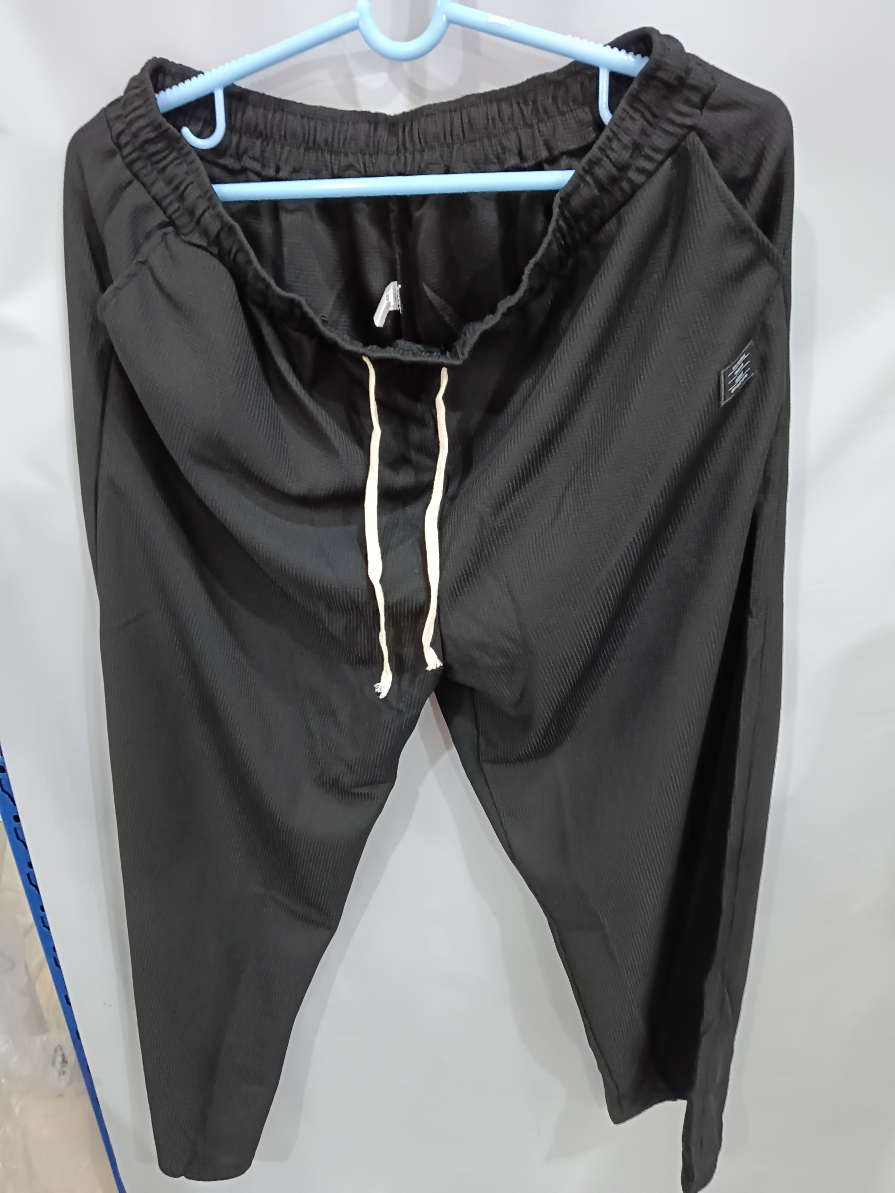 Men's waffle-knit straight-leg sweatpants, photo 4