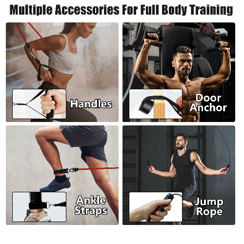 Full‑Body Workout Push‑Up Board with Accessories for Home Training