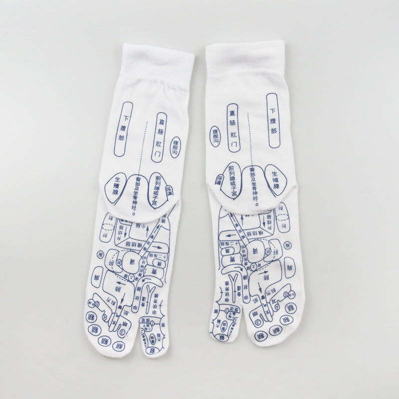 Massage Relieve Tired Feet Socks Acupressure Foot Massager Reflexology