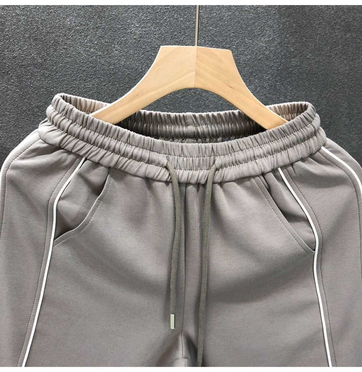 Men's loose-fit drawstring capri shorts, product detail 5