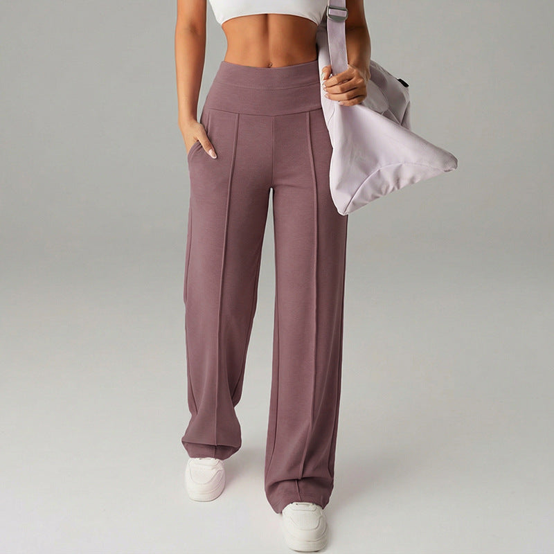 Women's high-waist wide-leg sweatpants, product detail 25