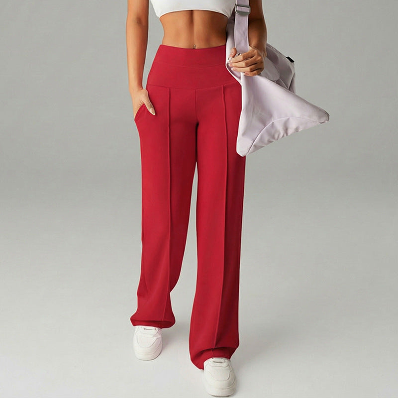 Women's high-waist wide-leg sweatpants, product detail 29