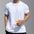 Men's sports loose cotton workout short sleeve T-shirt in multiple solid colors with raglan sleeves