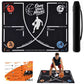 Basketball Footwork Training Mat For Beginners - 59 X 35 Inch Indoor Outdoor Skill Trainer - Visual Step Guide For Youth & Adults - Anti-Slip & Portable Drill Pad