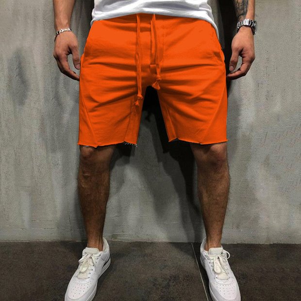 Men gym sport shorts