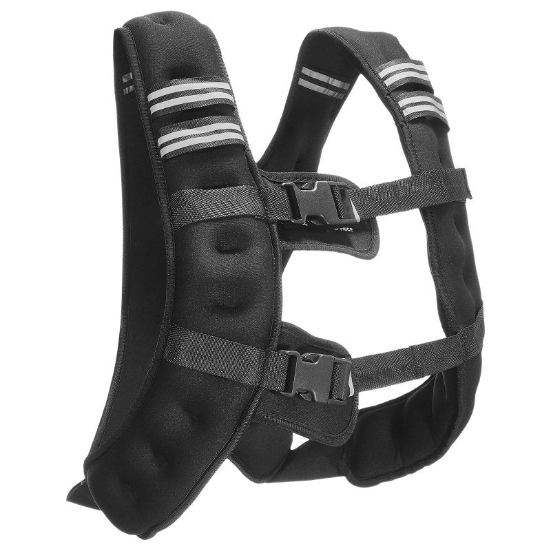 Adjustable Weighted Vest with Storage Pockets – Secure Fit, Breathable Neoprene, Even Weight Distribution