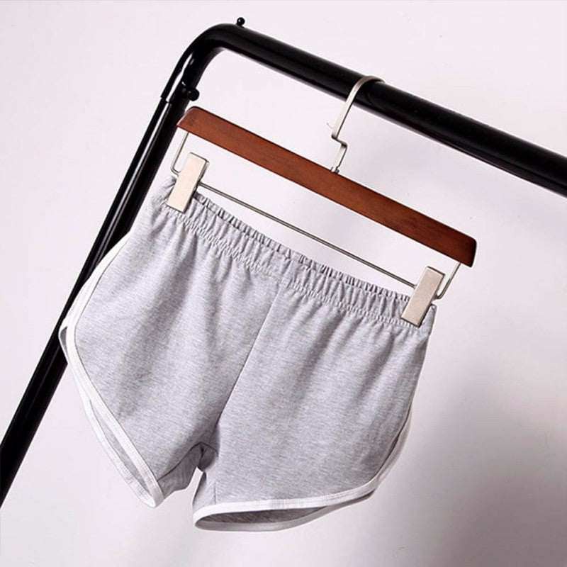 women wearing new casual summer shorts with workout waistband in various colors
