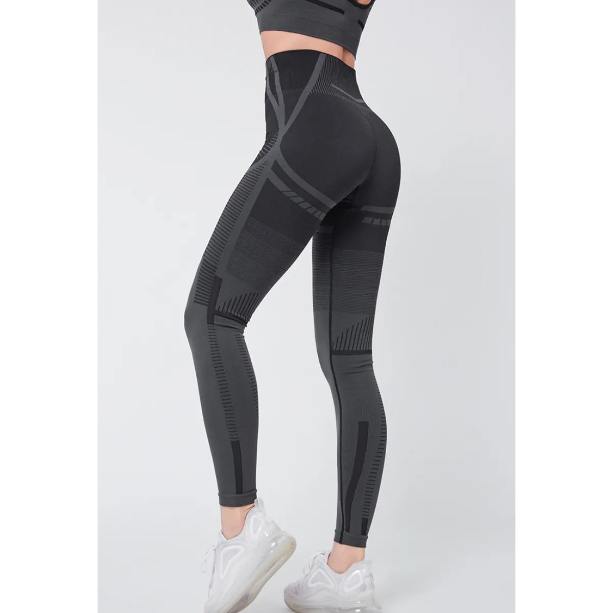 Sports yoga gym pants high waist