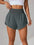 High-Waisted Ruffle Hem Shorts