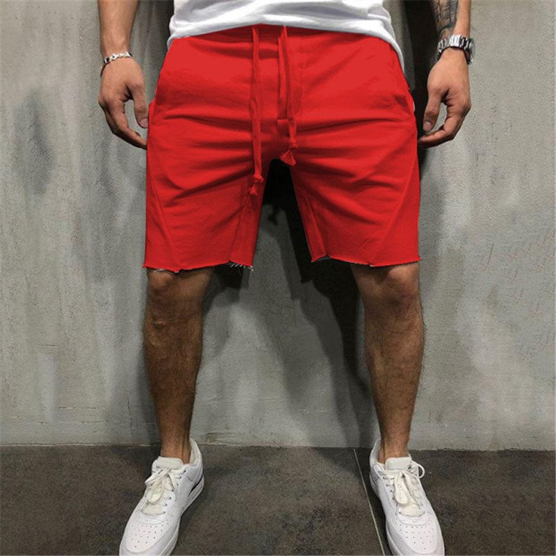 Men's Gym Sports Shorts in Orange - Lightweight Comfortable Training Fit | GearrUp