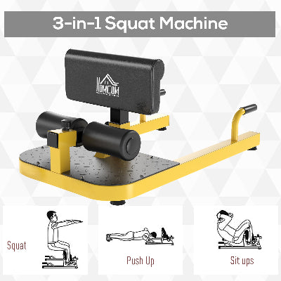 Durable Multi-Function Squat Machine for Home Gym Training
