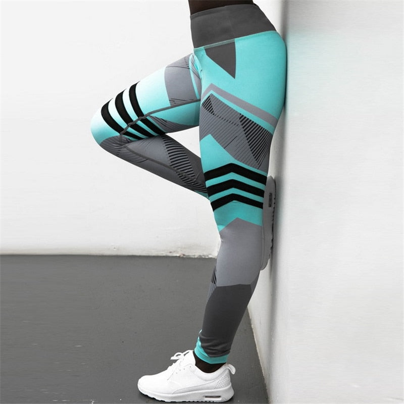 Night-Glow Reflective Yoga Pants – High-Visibility Leggings