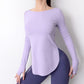 Seamless Yoga Training Top - Long Sleeve Performance Tee