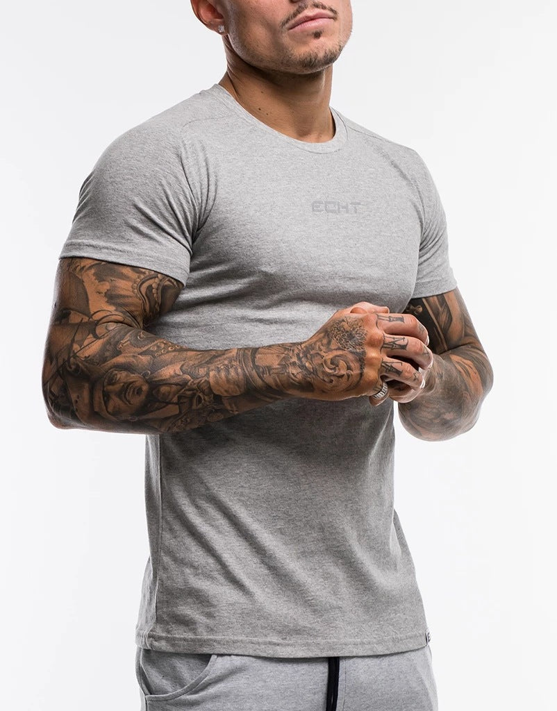 Men's Summer Gym T-Shirt | Breathable Loose Fit by GearUp