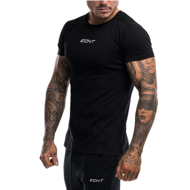 Men's Summer Gym T-Shirt | Breathable Loose Fit by GearUp