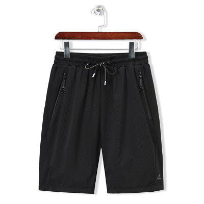 Ice-Frost Mesh Training Shorts – Breathable "Ice Silk" Cooling Tech