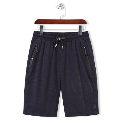 Ice-Frost Mesh Training Shorts – Breathable "Ice Silk" Cooling Tech
