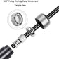 Weighted Jump Rope for Women,Men,Heavy Jump Rope with Adjustable Bold PVC Rope,Ball Bearing Aluminum Handle,Great for Crossfit Training, Boxing, and MMA Workouts