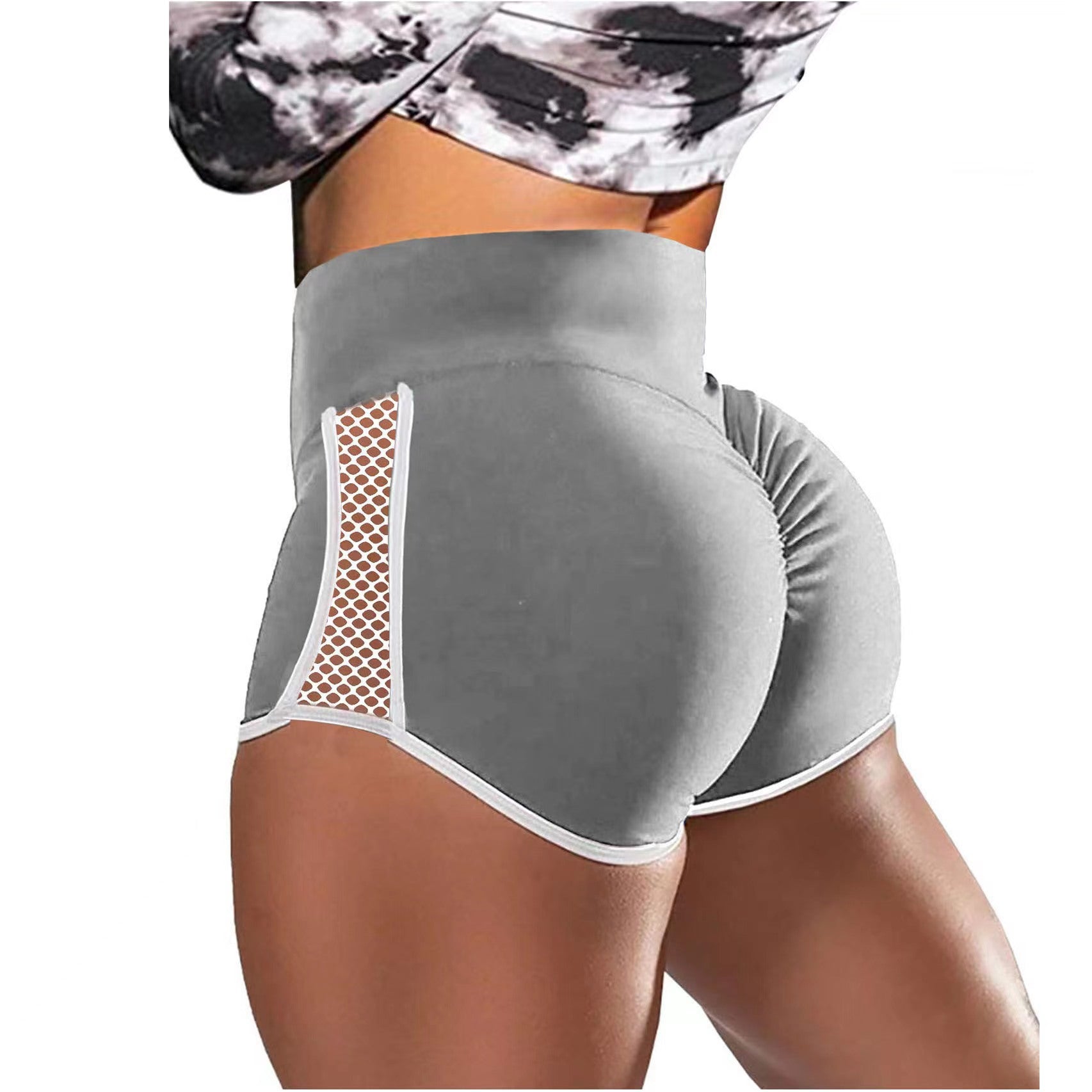 High Waist Shaping Fitness Shorts