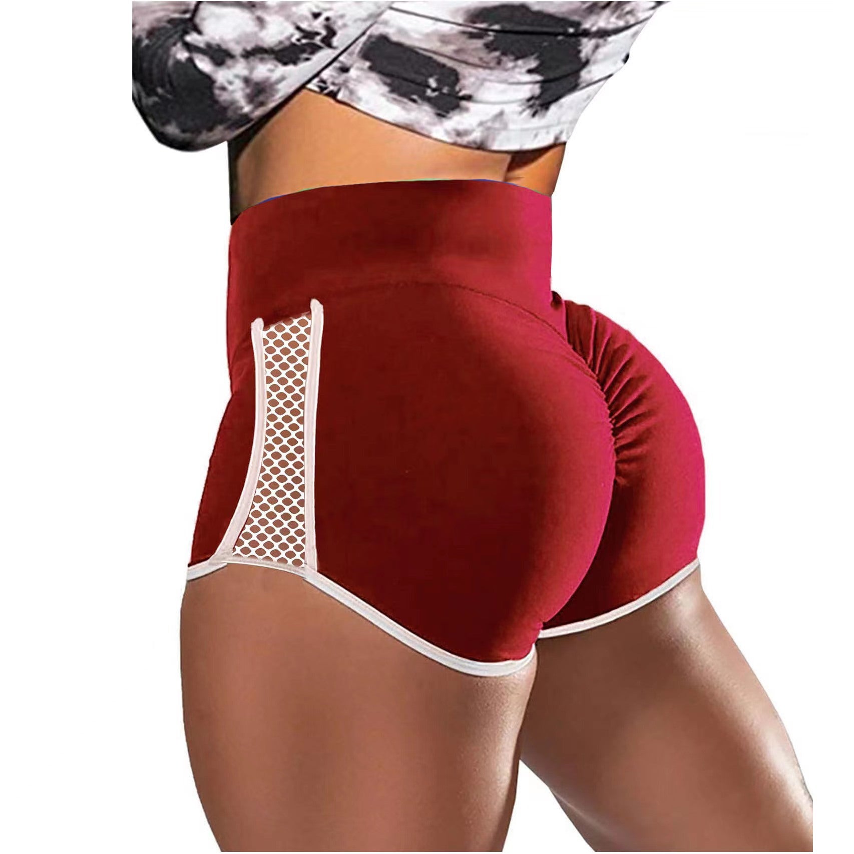 High Waist Shaping Fitness Shorts