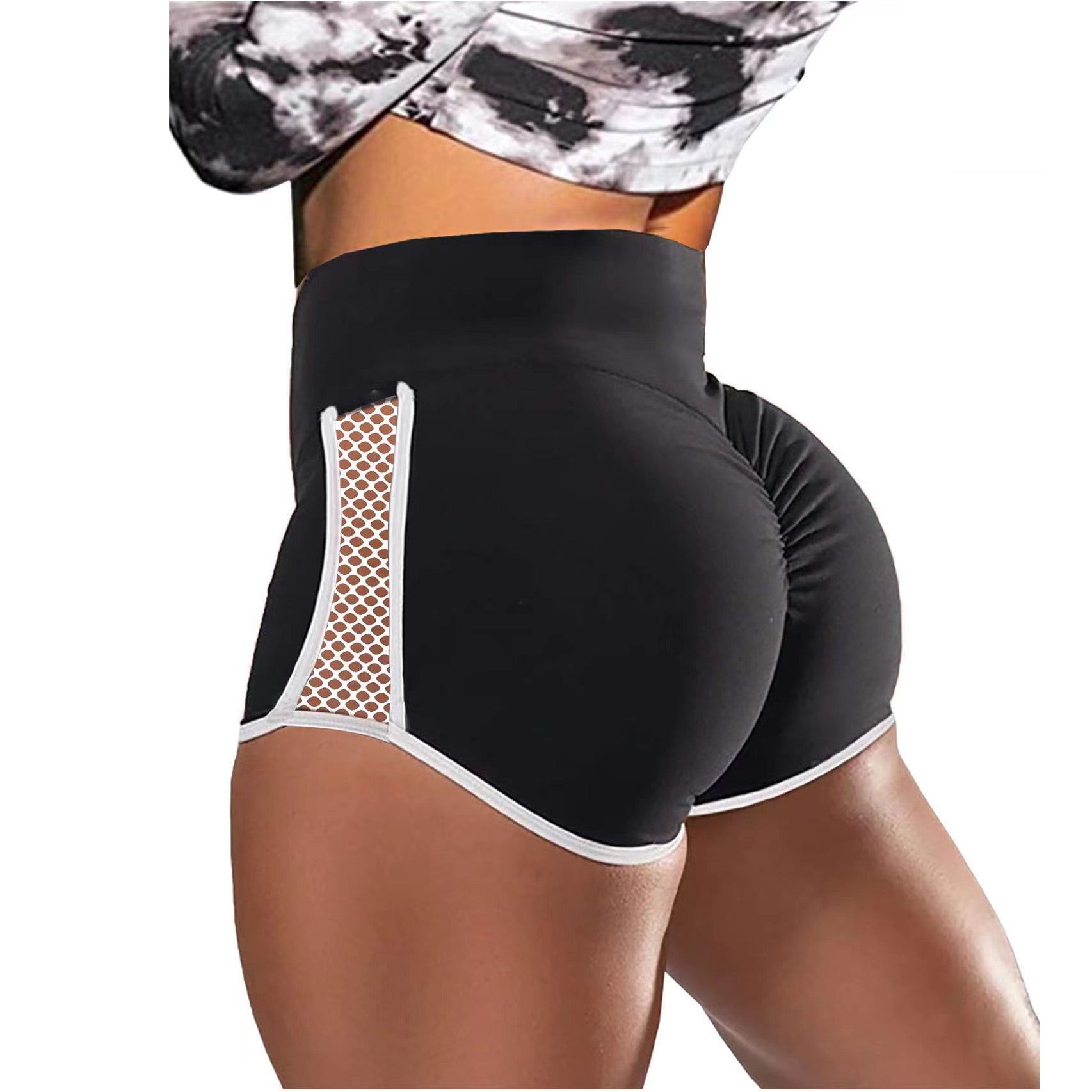 High Waist Shaping Fitness Shorts