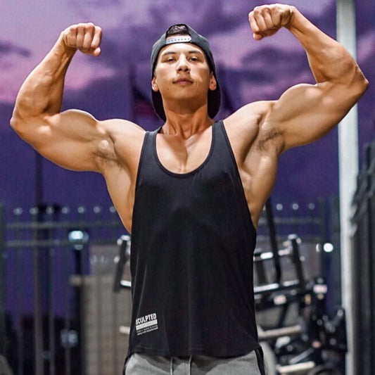 Men’s Summer Gym Tank Top – Mesh Running & Training Vest