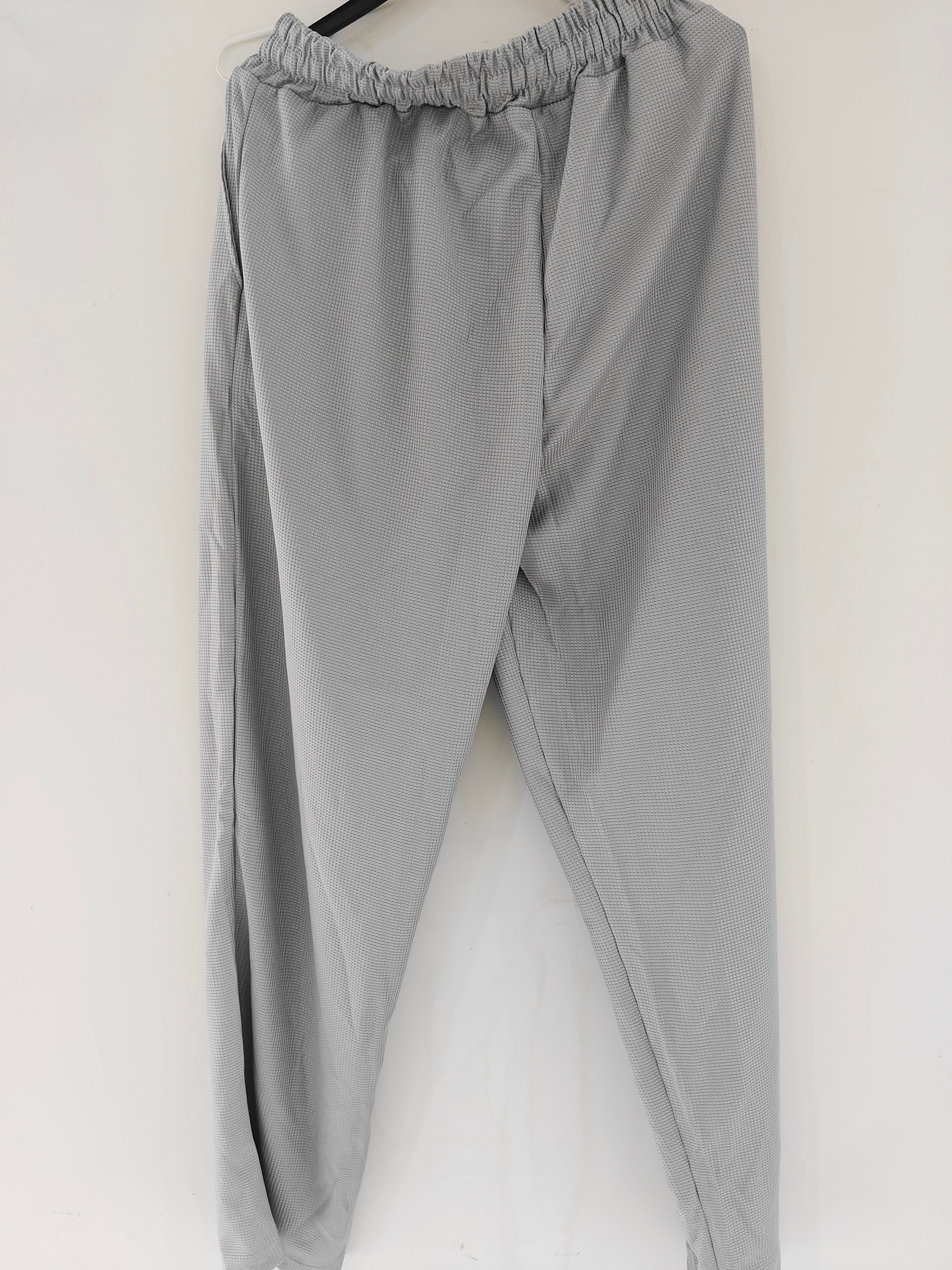 Men's waffle-knit straight-leg sweatpants, photo 2