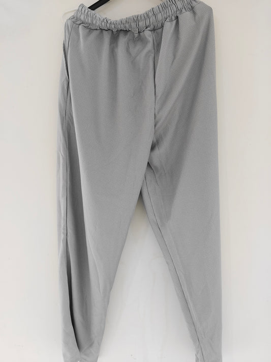 Men's waffle-knit straight-leg sweatpants, photo 2