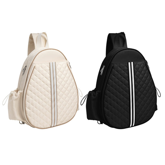 Waterproof Pickleball Sling Bag with Wet Pocket & Hidden Fence Hook – 2 Color Options