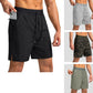 Summer Ice Silk Men's Loose Workout Pants Training Running Quick-dry Casual Sports Pants Shorts
