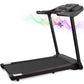 Treadmill Folding Electric Treadmill Bluetooth Voice Control Exercise Treadmill for Home Office Speed Range of 0.5-7.5 Mph