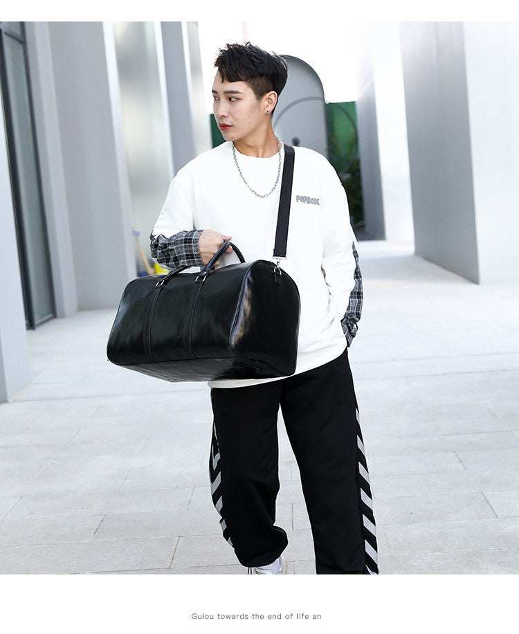 Retro Business Trip Large Capacity Men Sports Gym Bag